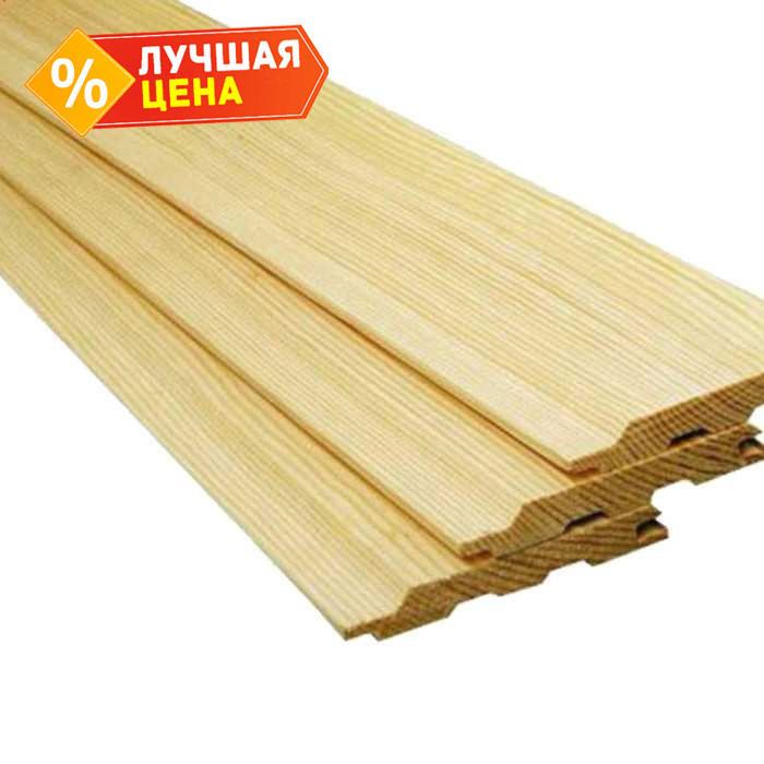 Вагонка Осина Софтлайн 16х96х1600 мм Прима